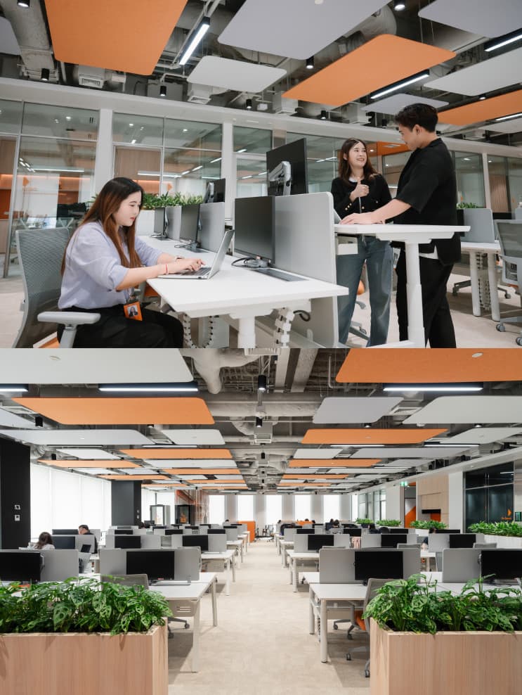 ค้นพบโลกแห่งความเข้าใจที่ FWD ประกันชีวิต : Empathetic Office ที่ใส่ใจทุกหัวใจคนทำงาน - Phonebooth: พื้นที่ส่วนตัวสำหรับการพูดคุย