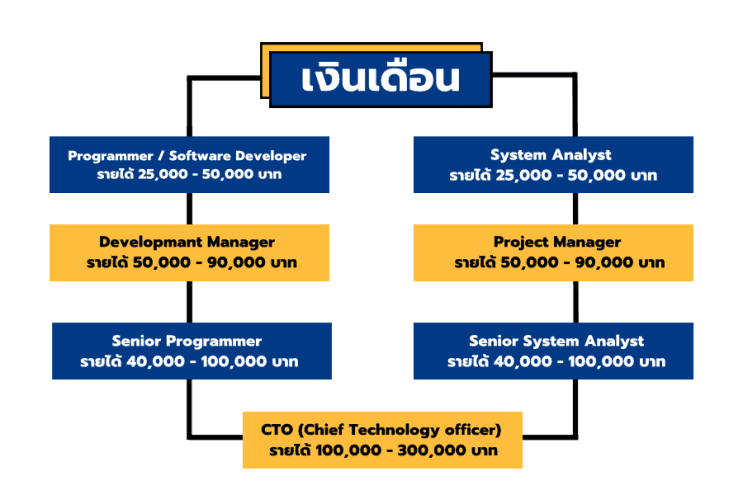 โปรแกรมเมอร์ - อาชีพนี้ดีไหม? เรามีคำตอบให้คุณ - โปรแกรมเมอร์ รายได้เท่าไหร่?