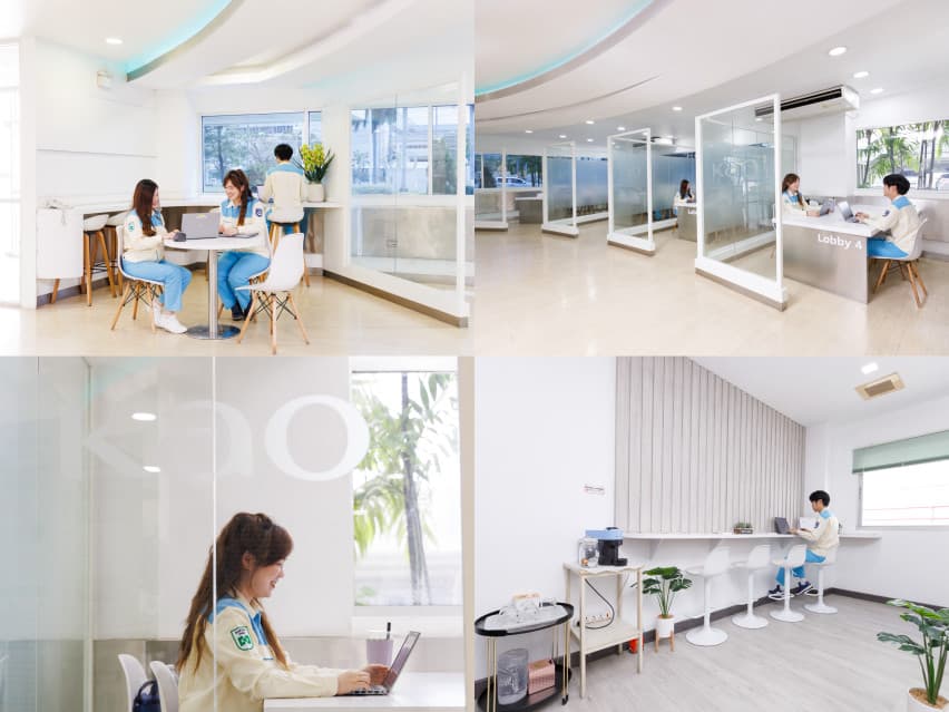 “คาโอ” Kirei Workplace ที่ทำงานที่ออกแบบชีวิตสวยงามได้ในทุกวัน - ไม่ใช่แค่ฝั่งออฟฟิศที่มี... เพราะเมื่อก้าวเข้ามาในฝั่งโรงงาน ก็จะเจอกับโซน Product Display