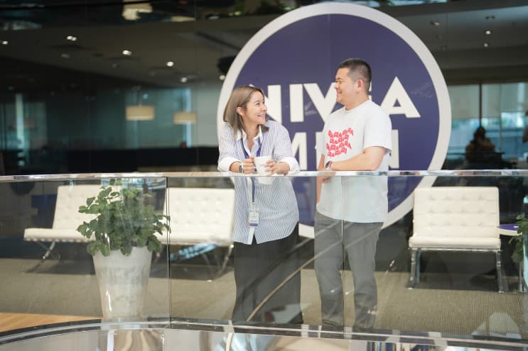Designing Your Work Life, Designing with care at Beiersdorf ออฟฟิศที่ใช้ “CARE” ออกแบบการทำงาน - พักผ่อนในพื้นที่สีเขียว ในศาลากลางสวนหย่อม