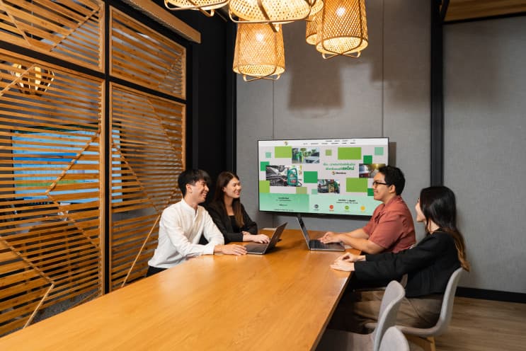 พาสำรวจออฟฟิศ PTG เพราะทุกพื้นที่เชื่อมต่อกันด้วยพลังของคนทำงาน - Punthai Next พื้นที่ที่คงความเป็นไทยไว้กับความทันสมัย