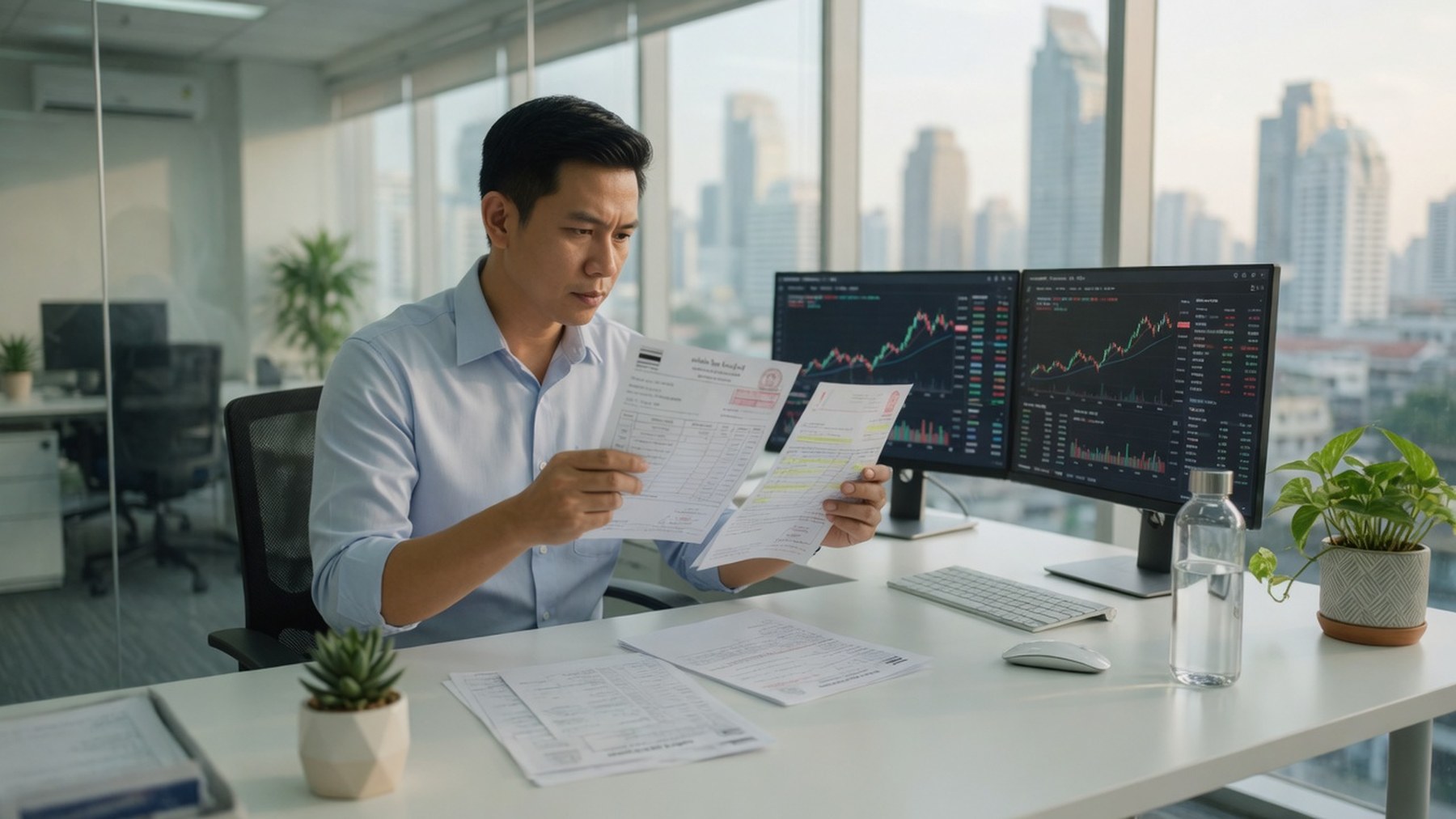Accounting job posting example for Thailand