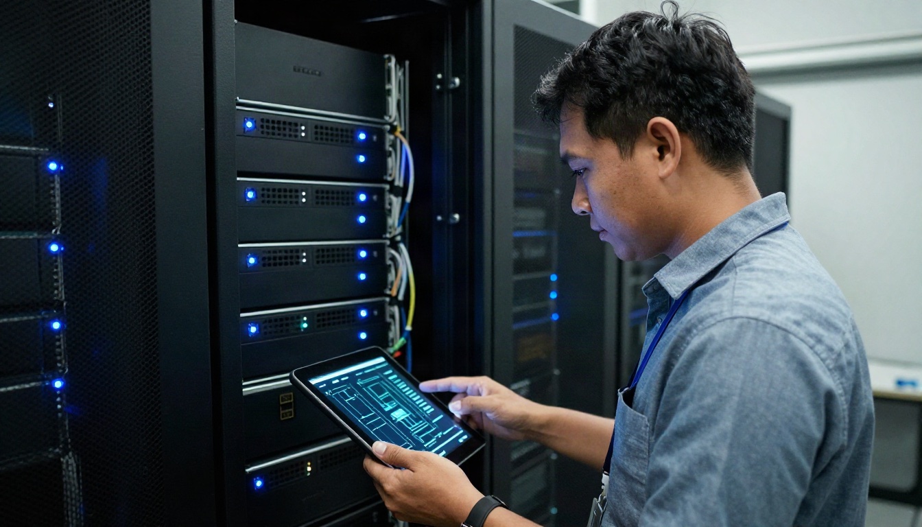 บรรยากาศงานSystem Administratorในประเทศไทย - ภาพสารคดีออฟฟิศแบบภาพยนตร์